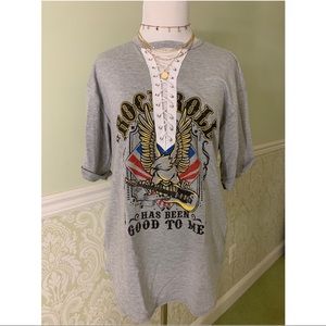 ★★LACE UP T-SHIRT★★